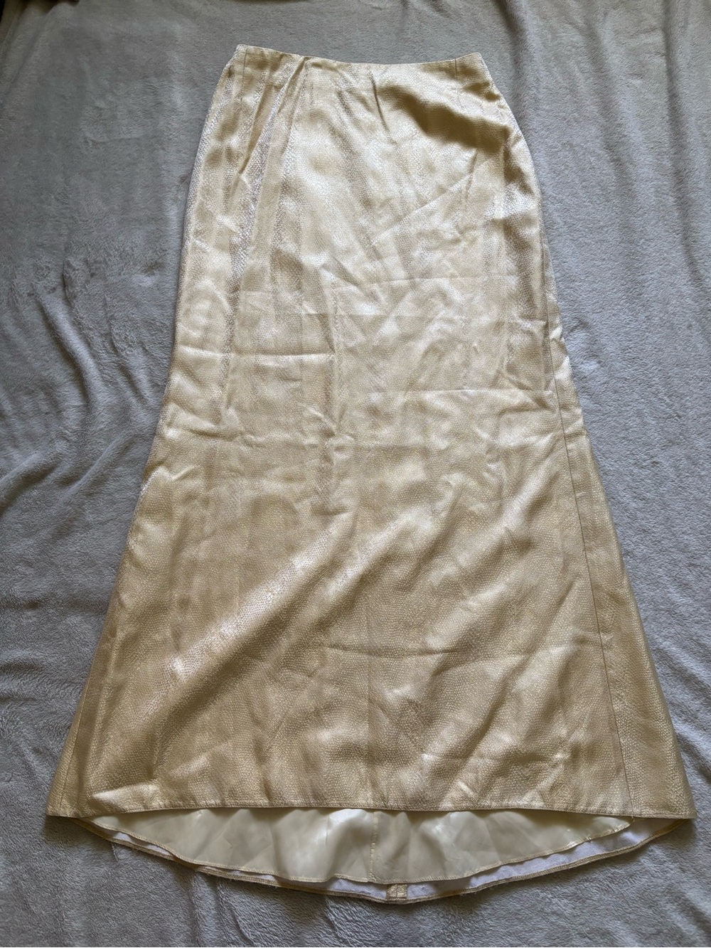 Vintage Gold Long Skirt